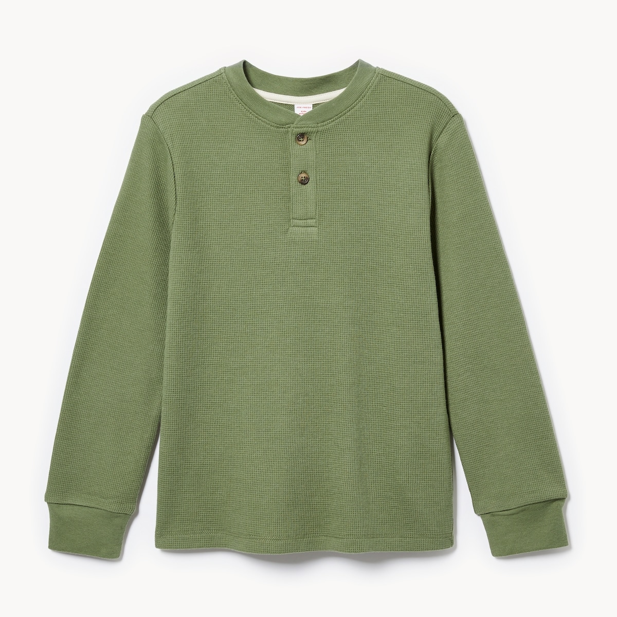 Kid Boys' Henley Long Sleeve Top