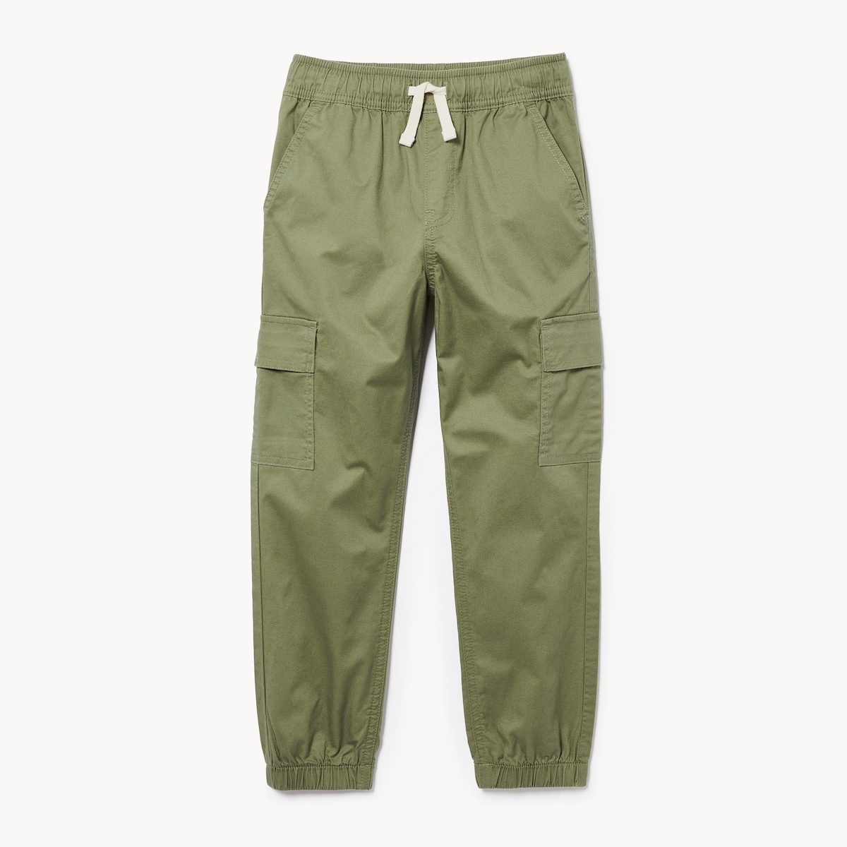 Pantalon cargo pour garons - Olive Ple