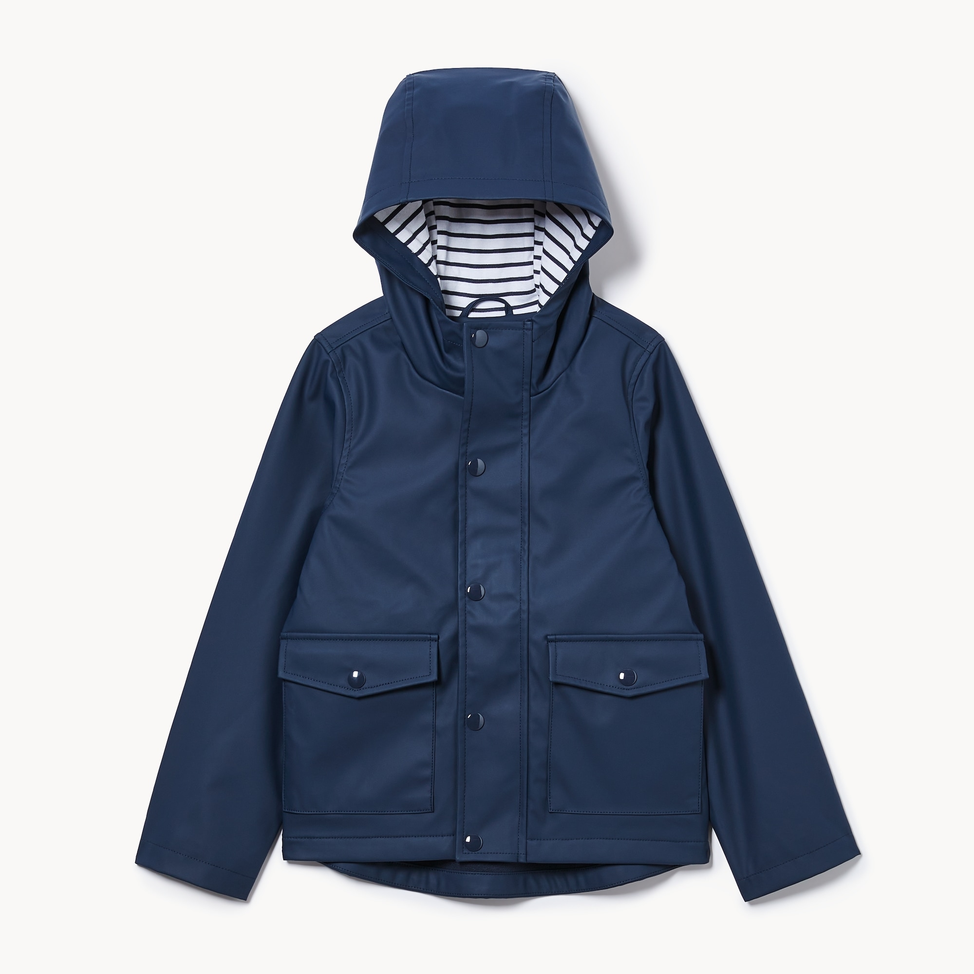 Boys Rain Jacket Kid Boys' Raincoat In JF Midnight Blue From Joe Fresh