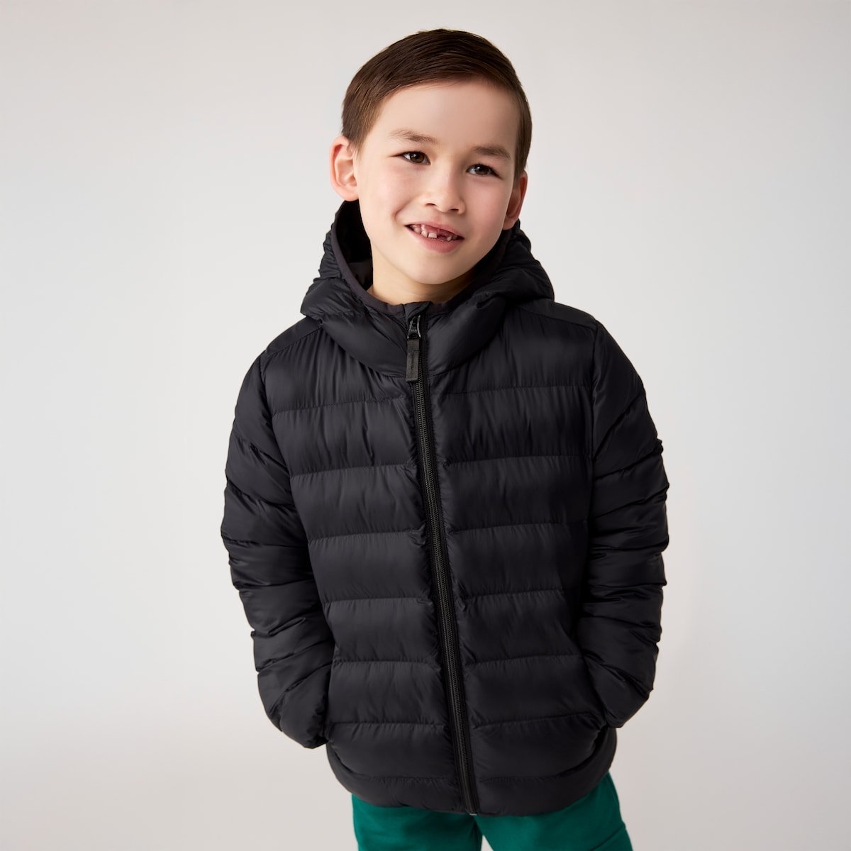 Kid Transitional Puffer Jacket - Jf Black
