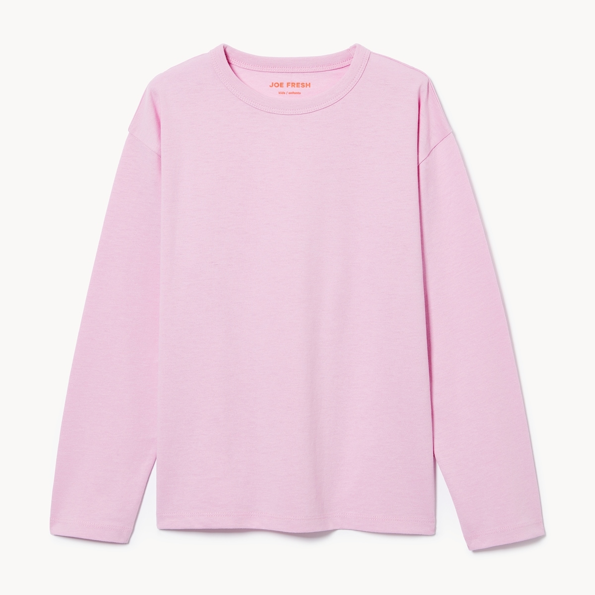 Kids' Long Sleeve Top - Light Mauve