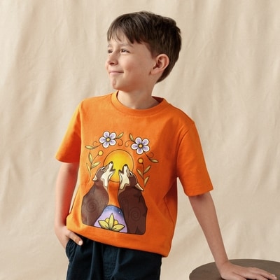 Joe Fresh Chandail Morningstar orange pour enfants 1 ea, 19,00 $/1ch