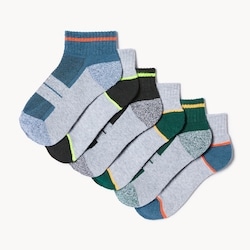 Joe Fresh Kid Boys' 6-Pack Anklets 1 ea, $12.00/1ea