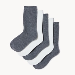 Joe Fresh Kid Boys' 5-Pack Uniform Crew Socks 1 ea, $10.00/1ea
