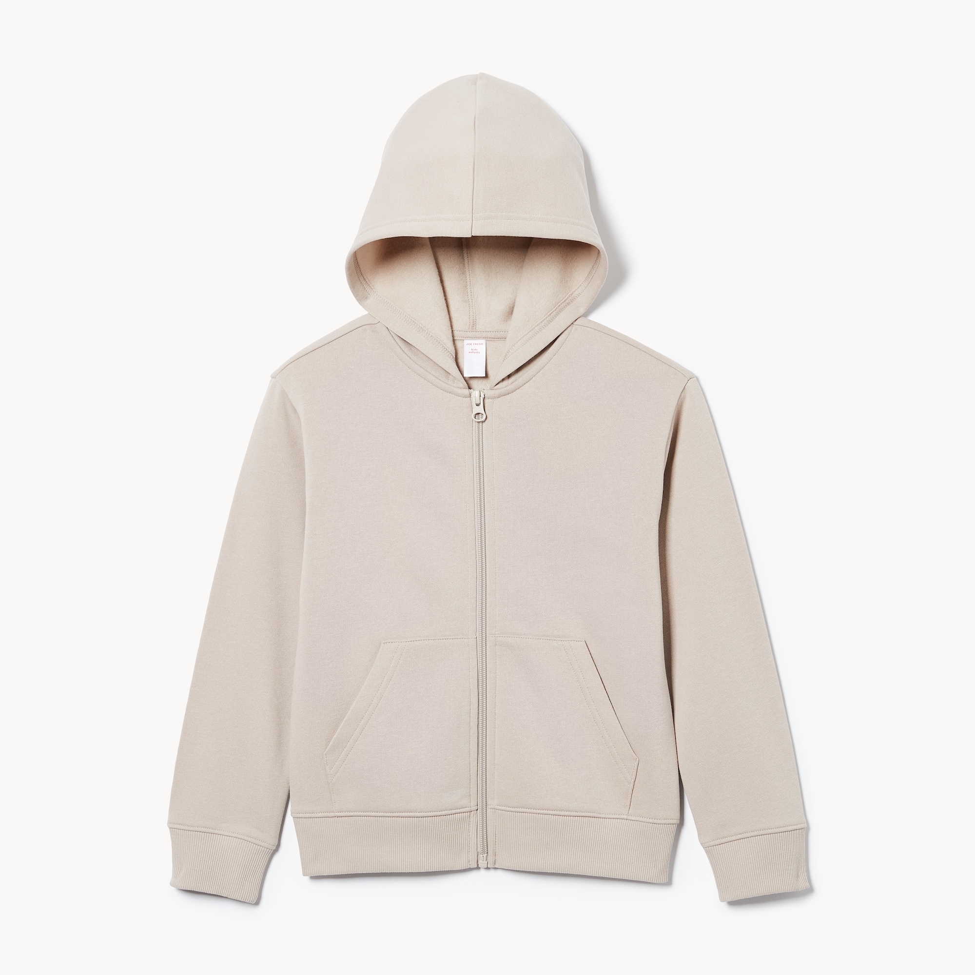 Kid Boys' Zip Up Hoodie in Taupe from Joe Fresh