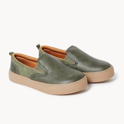 Kid Boys' Slip-On Sneakers - Olive