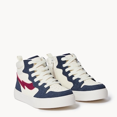 Kid Boys' High Top Sneakers - White