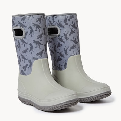 Kid Boys' Neoprene Rain Boots - Grey