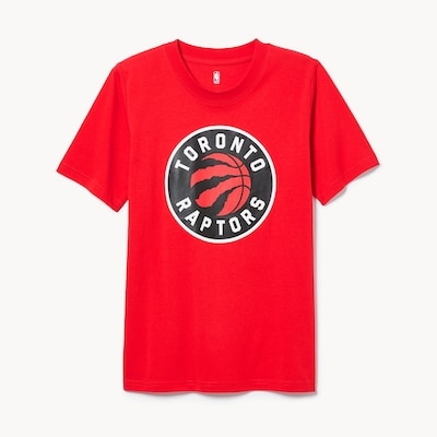 T-shirt NBA Raptors de Toronto pour garçons - Rouge
