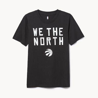 Kid Boys' NBA Toronto Raptors T-Shirt - Black