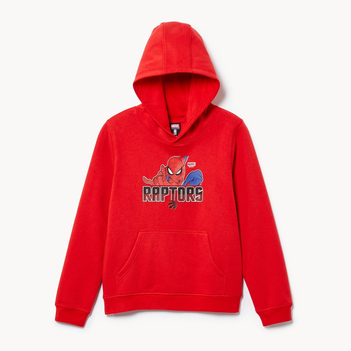 Haut  capuchon Raptors de la NBA pour enfants - Rouge