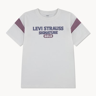 Kid Boys' Levi Strauss Signature™️ Gold T-Shirt - White