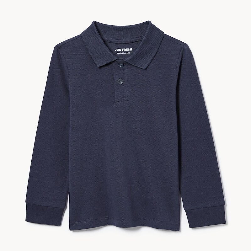 Toddler Uniform Long Sleeve Polo