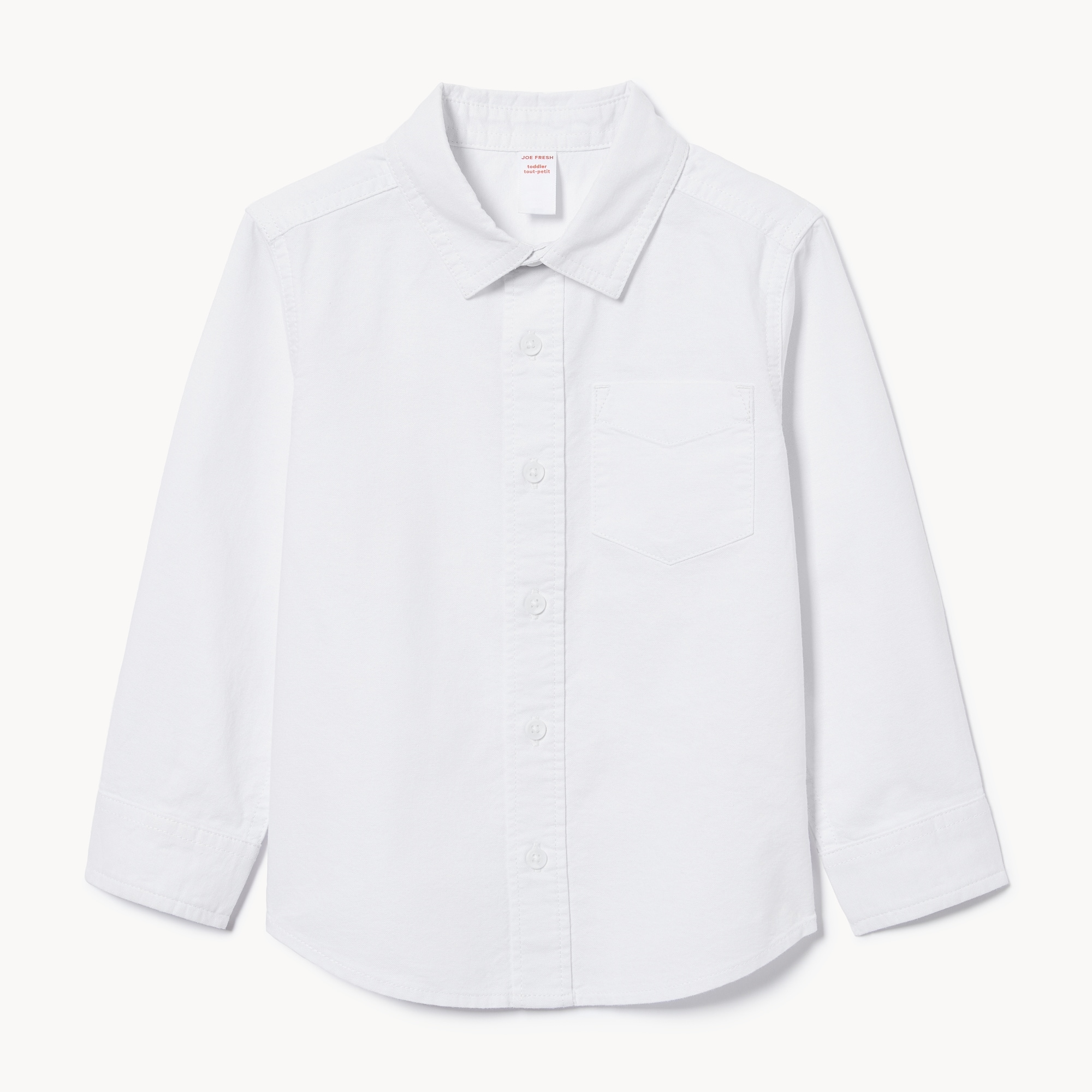 Chemise boutonnée d’uniforme Oxford