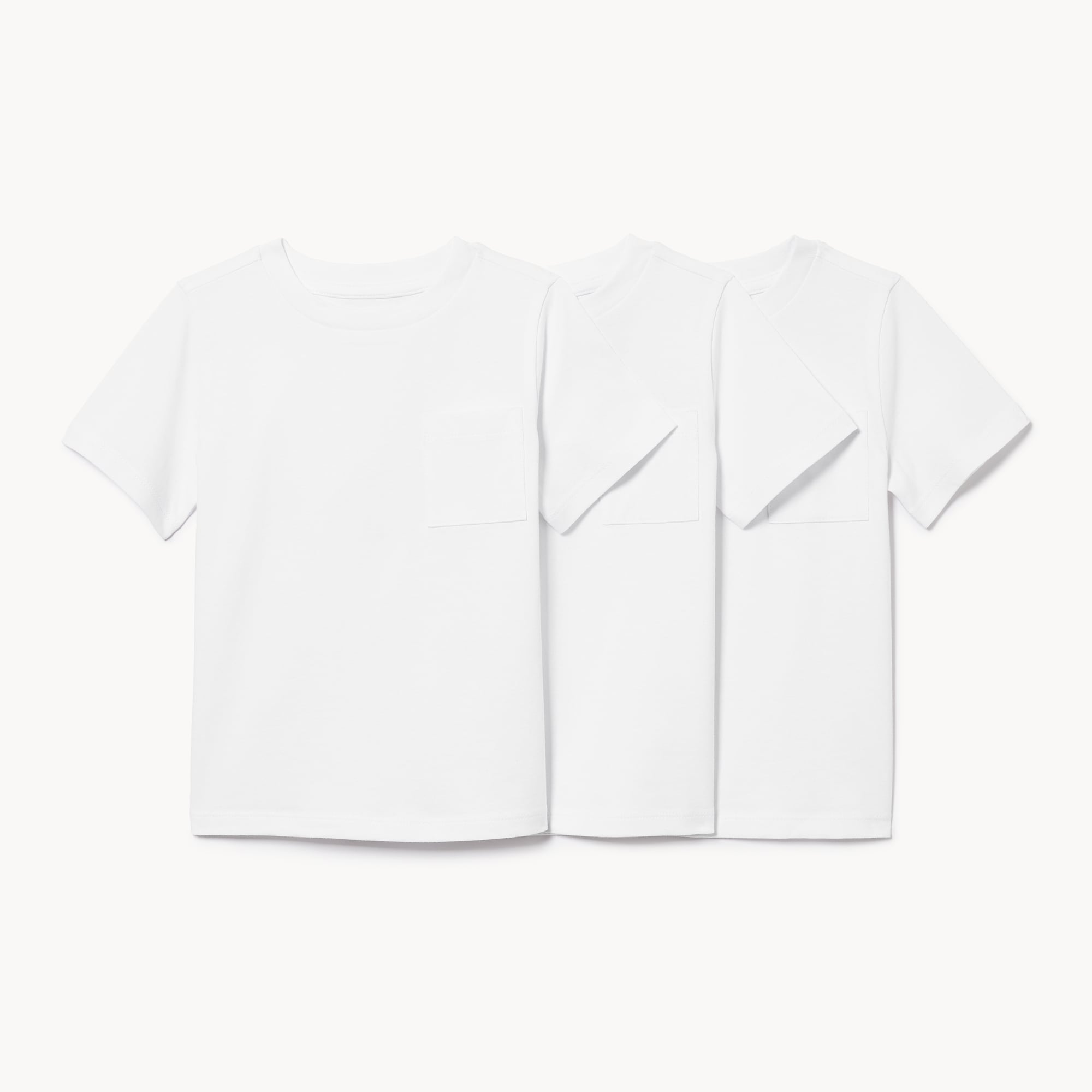 Ens. 3 t-shirts pour tout-petits munis d’une poche