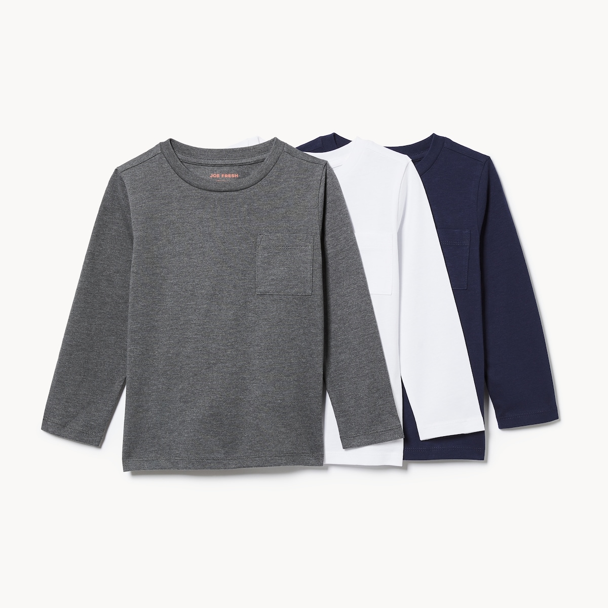 Toddler 3-Pack Uniform Long Sleeve Top