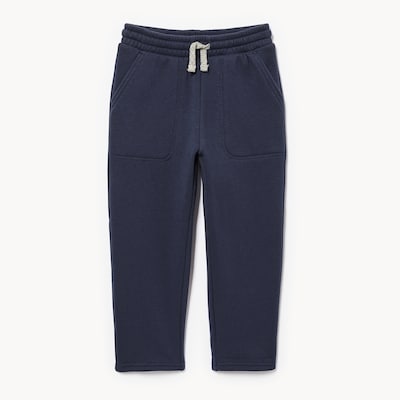 Pantalon de jogging en molleton, petits garçons - Marine foncé
