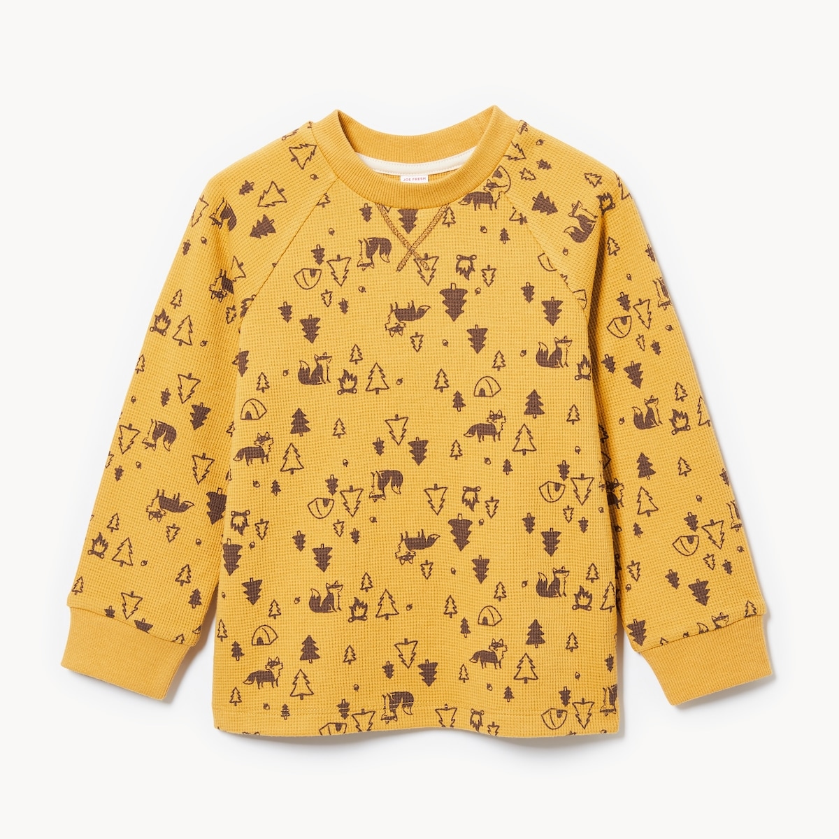 Joe Fresh Haut gaufré à manches longues pour petits garçons 1 ea, 14,00 $/1ch