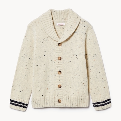 Toddler Boys' Shawl Collar Cardigan - Oatmeal