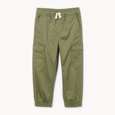 Pantalon cargo pour petits garçons - Olive Pâle