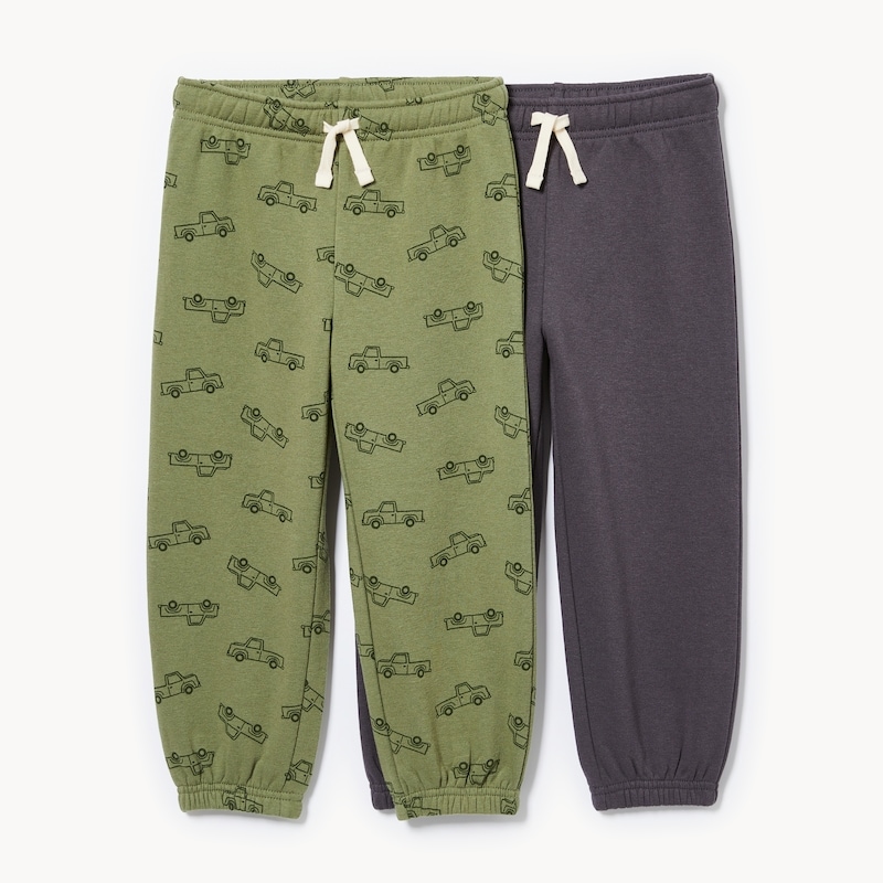 Toddler Boys' 2-Pack Fleece Jogger
