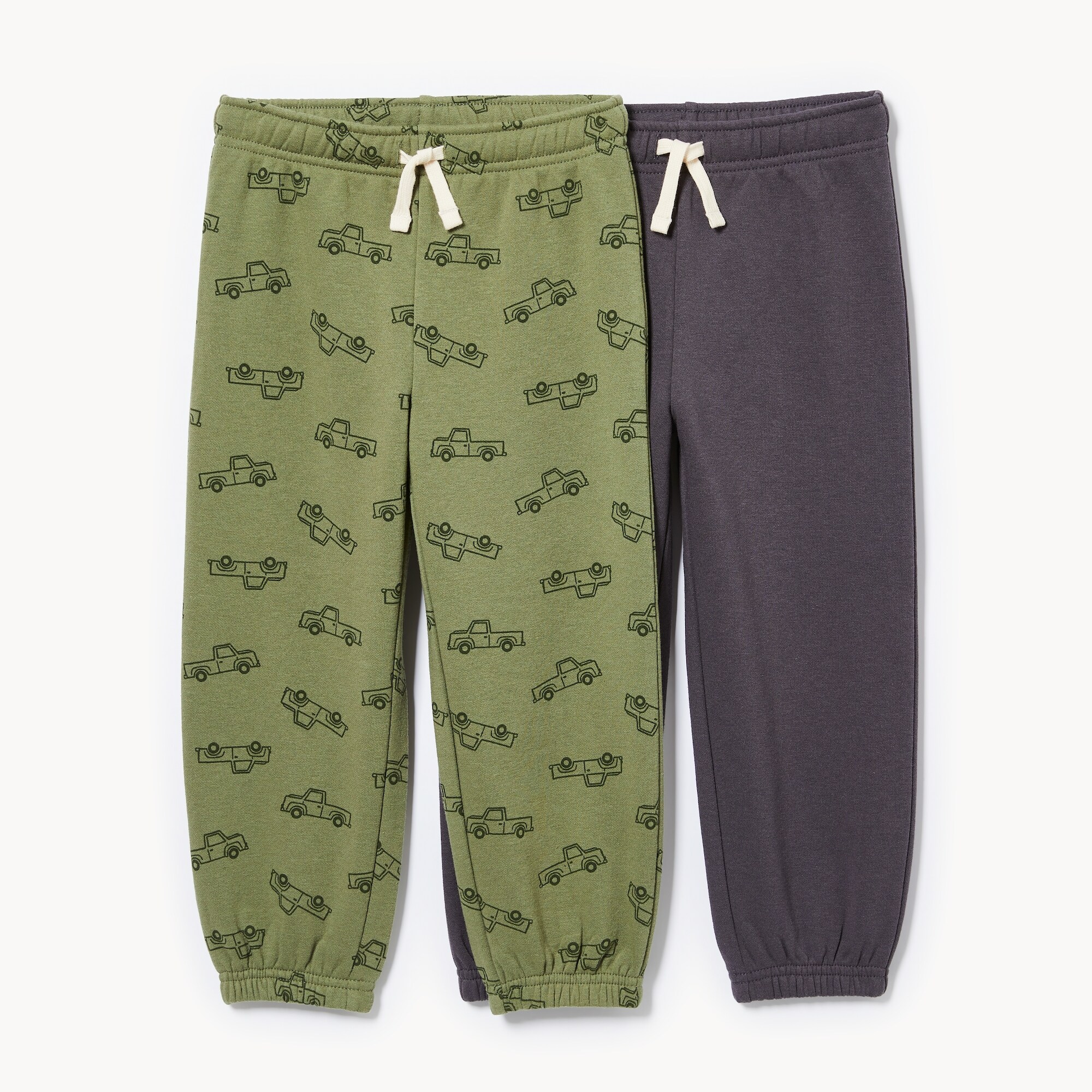2&nbsp;pantalons de jogging en molleton, petit garçon