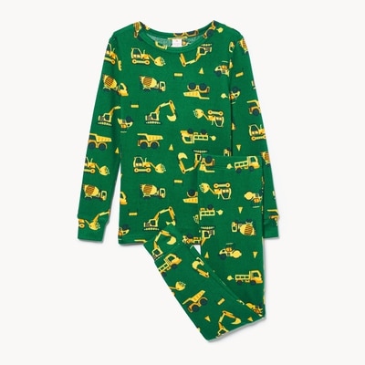 Toddler Boys' Printed Sleep Set - Green