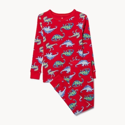 Toddler Boys' 2-Piece Printed Sleep Set - Red