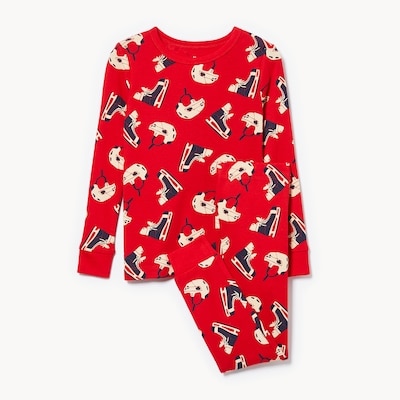 Toddler Boys' 2-Piece Printed Sleep Set - Red