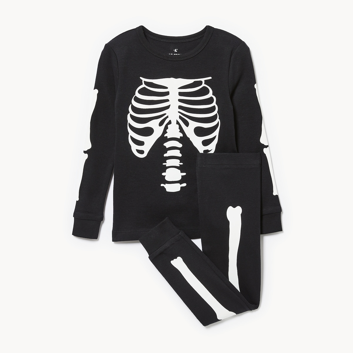Toddler Boys' 2-Piece Skeleton Sleep Set