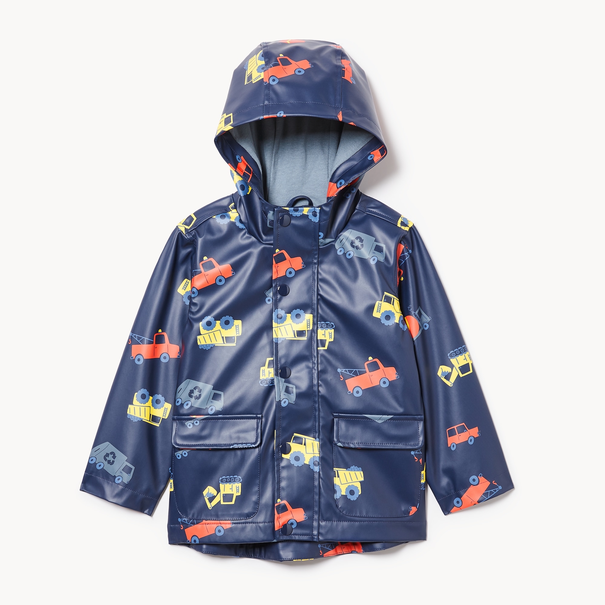 Rain Poncho Big Boys Rain Coat Toddler Boys' Raincoat In Indigo