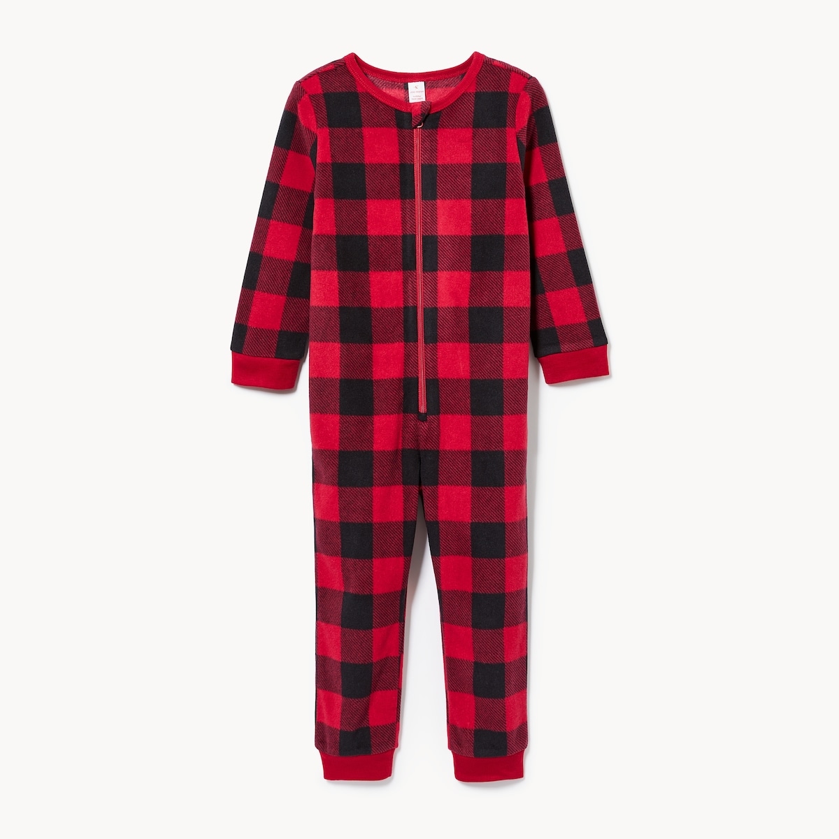 Joe Fresh Toddler Boys' Buffalo Plaid Microfleece Sleeper 1 ea, $22.00/1ea