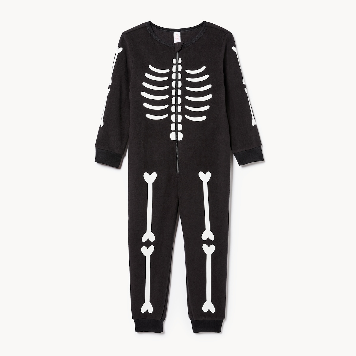 Toddler Boys' Skeleton Microfleece Sleeper