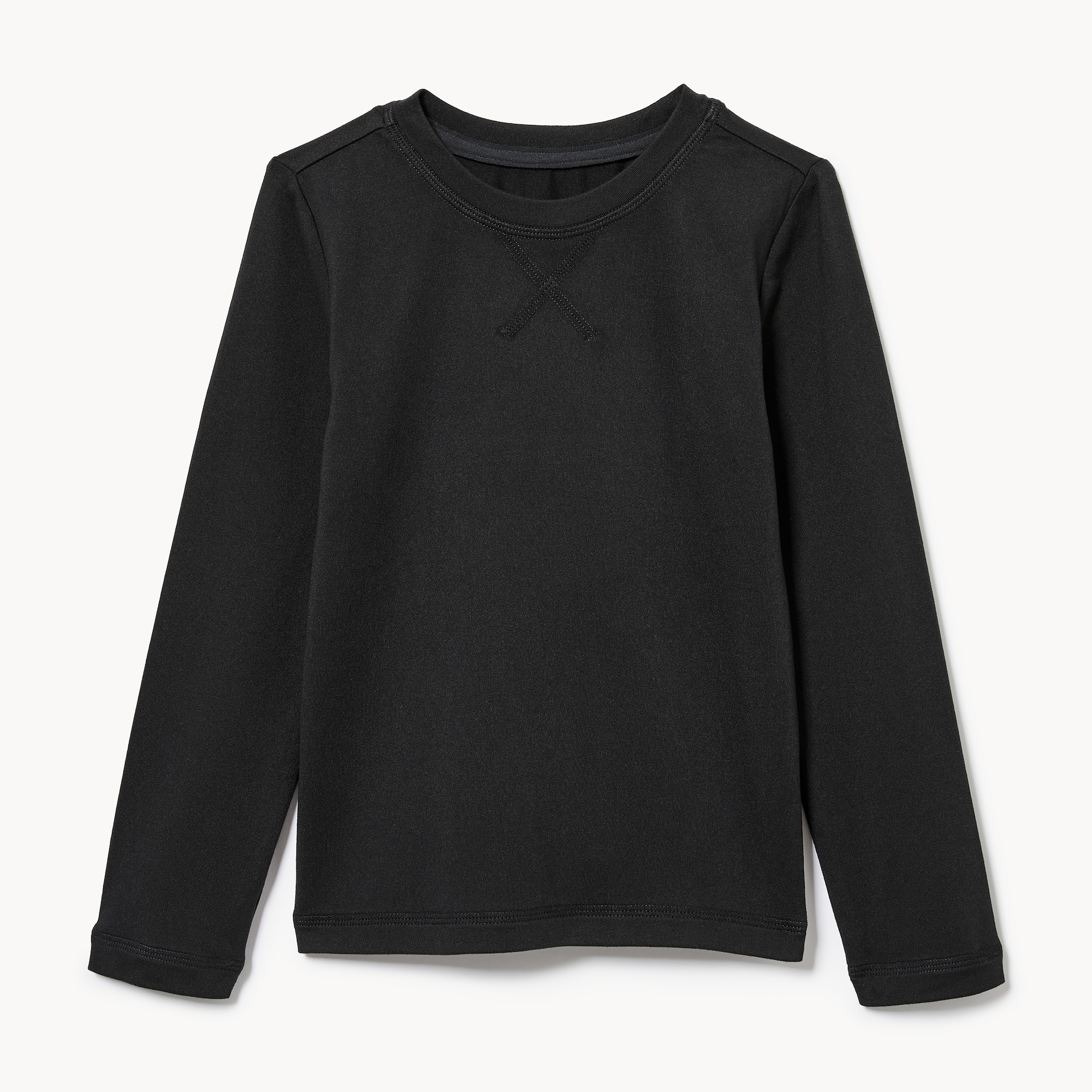 Toddler Boys' Thermal Long Sleeve Top in Black from Joe Fresh