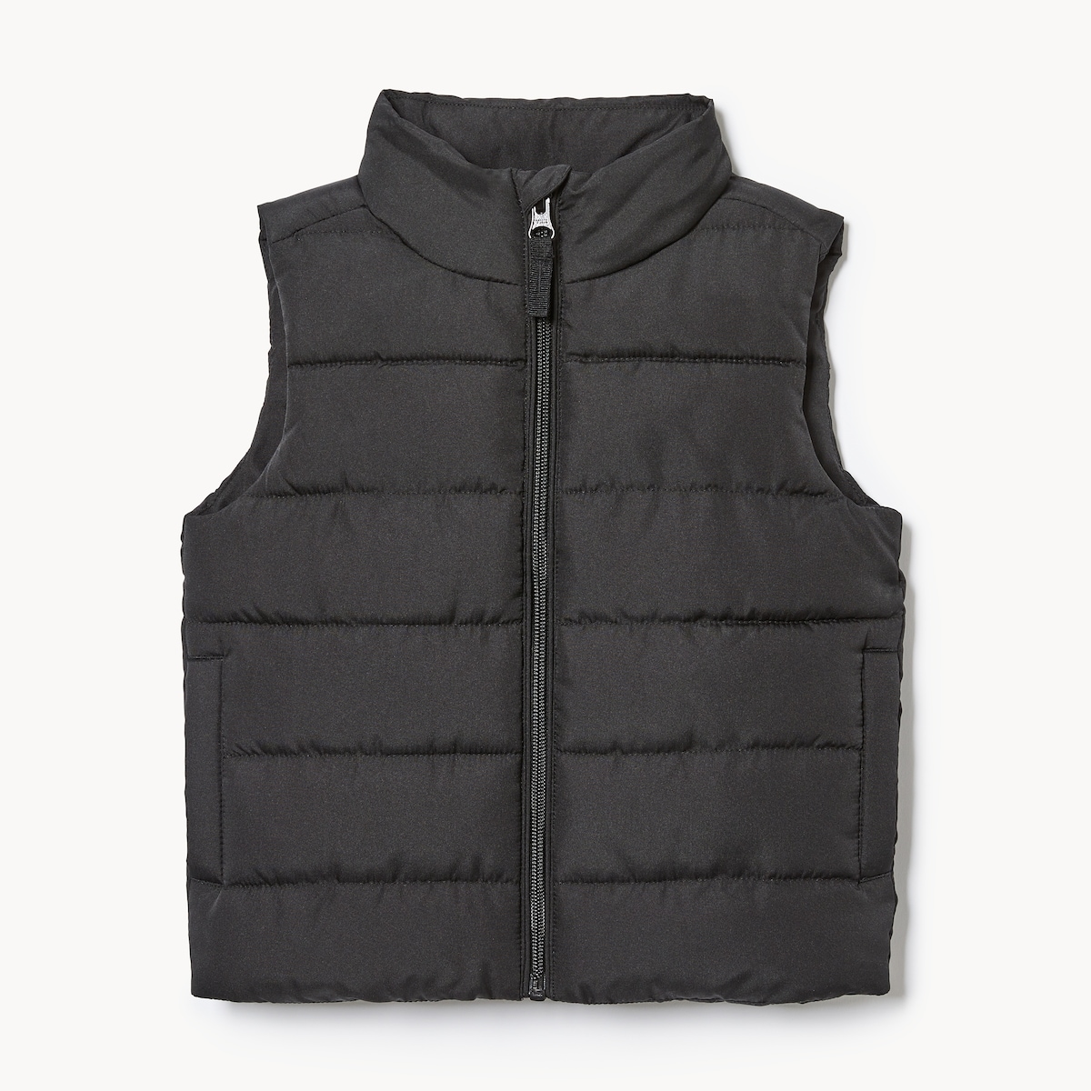Toddler Puffer Vest - Jf Black
