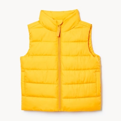 Veste matelassée pour petits enfant - Jaune