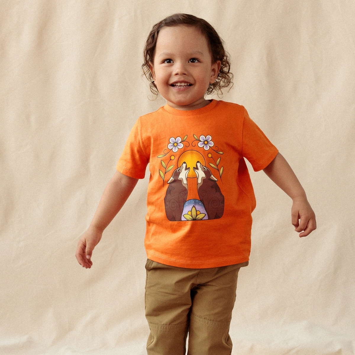 Joe Fresh Chandail Morningstar orange pour tout-petits 1 ea, 16,00 $/1ch