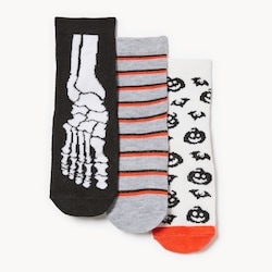 Joe Fresh Toddler Boys' 3-Pack Halloween Crew Socks 1 ea, $8.00/1ea