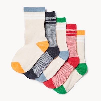 Toddler Boys' 5-Pack Crew Socks - Multi