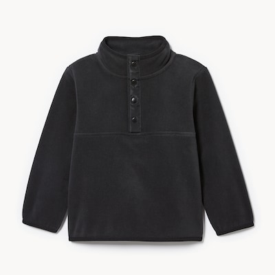 Toddler Boys' Active Microfleece Pullover - JF Black