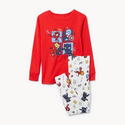 Toddler Boys' Avengers Sleep Set - Red