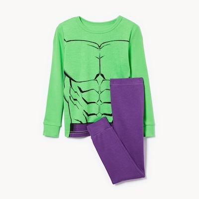 Ensemble pyjama Hulk de Marvel, petits garçons - Vert
