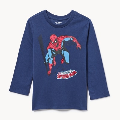 Toddler Boys' Marvel Spider-Man Graphic T-Shirt - Blue