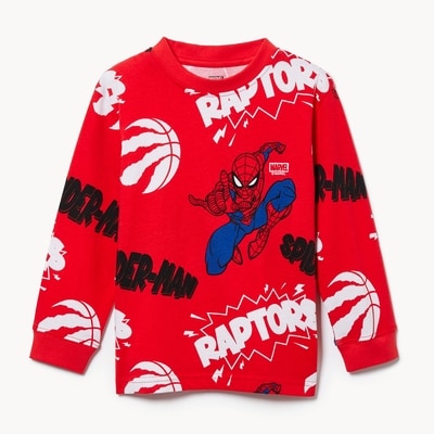 Toddlers' NBA Raptors Long Sleeve Top - Red
