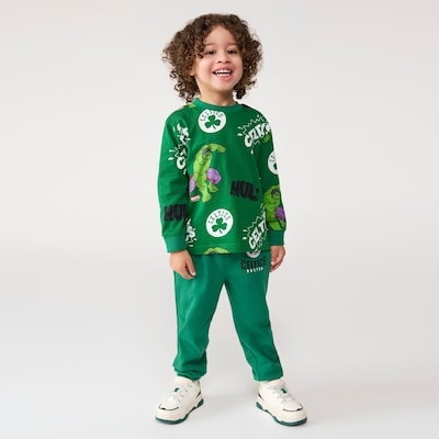 Toddlers' NBA Celtics x Marvel Hulk Top - Green