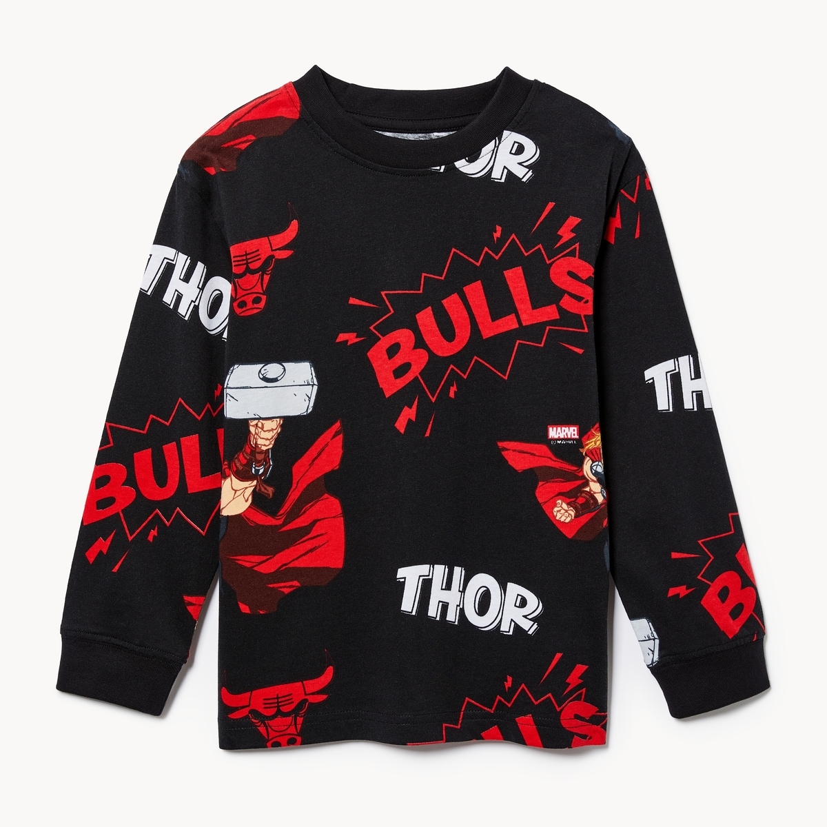  Haut Bulls NBA et Thor Marvel, tout-petits 1 ea, 19,00 $/1ch