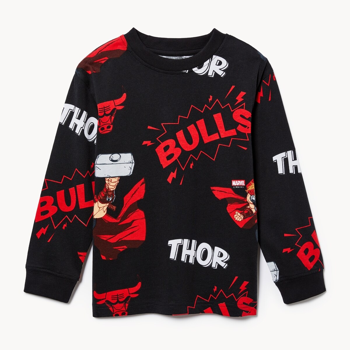Toddlers' NBA Bulls x Marvel Thor Top
