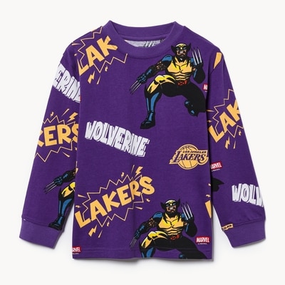 Haut Lakers NBA et Wolverine, tout-petits - Pourpre
