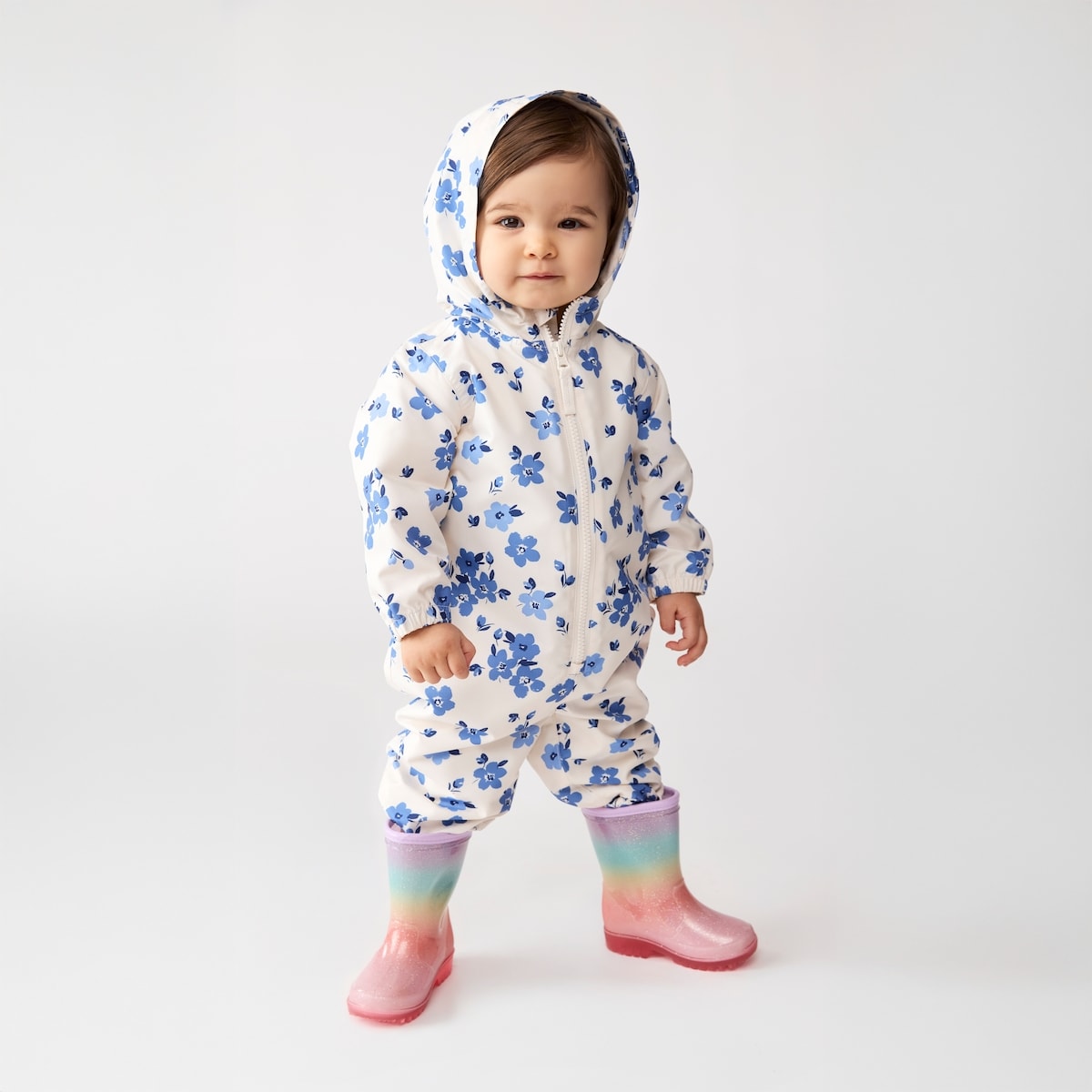 Combinaison de pluie imprime pour bbs filles