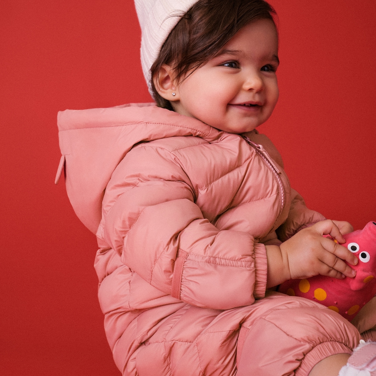 Joe Fresh Baby Girls' Hooded Bear Snowsuit 1 ea, $45.00/1ea